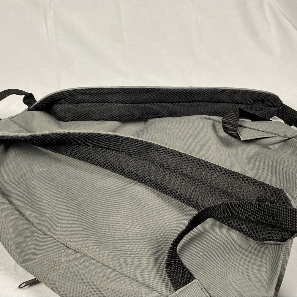 Pure Romance Gray Canvas Backpack for Men and Women - Picture 7 of 8